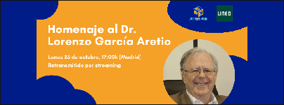 NOTICIA: Homenaje al Dr. Lorenzo García Aretio