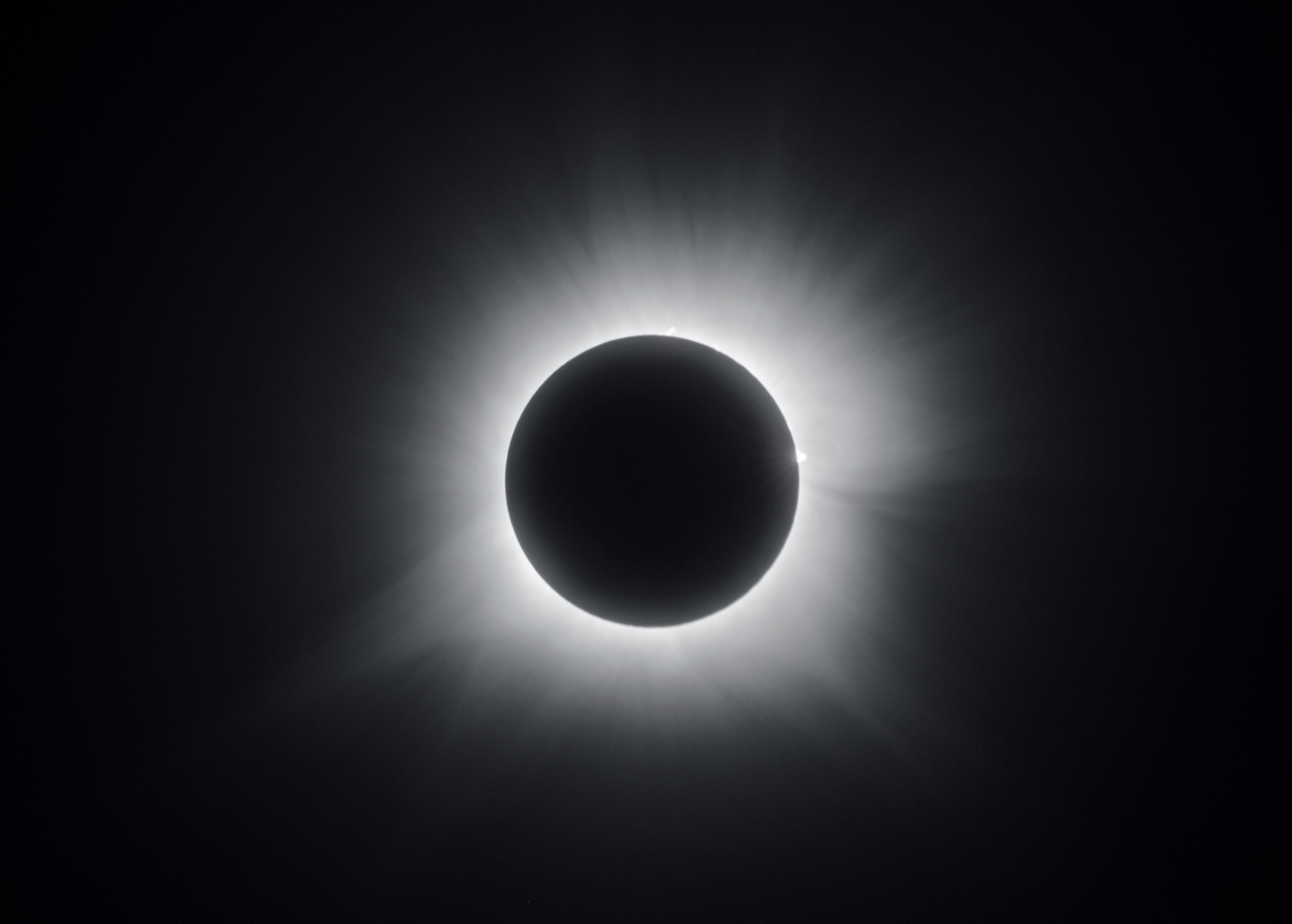 Vista del eclipse total de Sol de 2024 en México un espectáculo celeste 