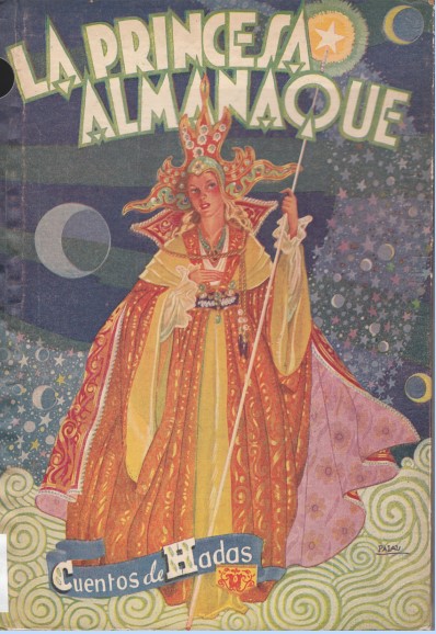 Portada cuento la Princesa Almanaque', fondo histórico UNED.