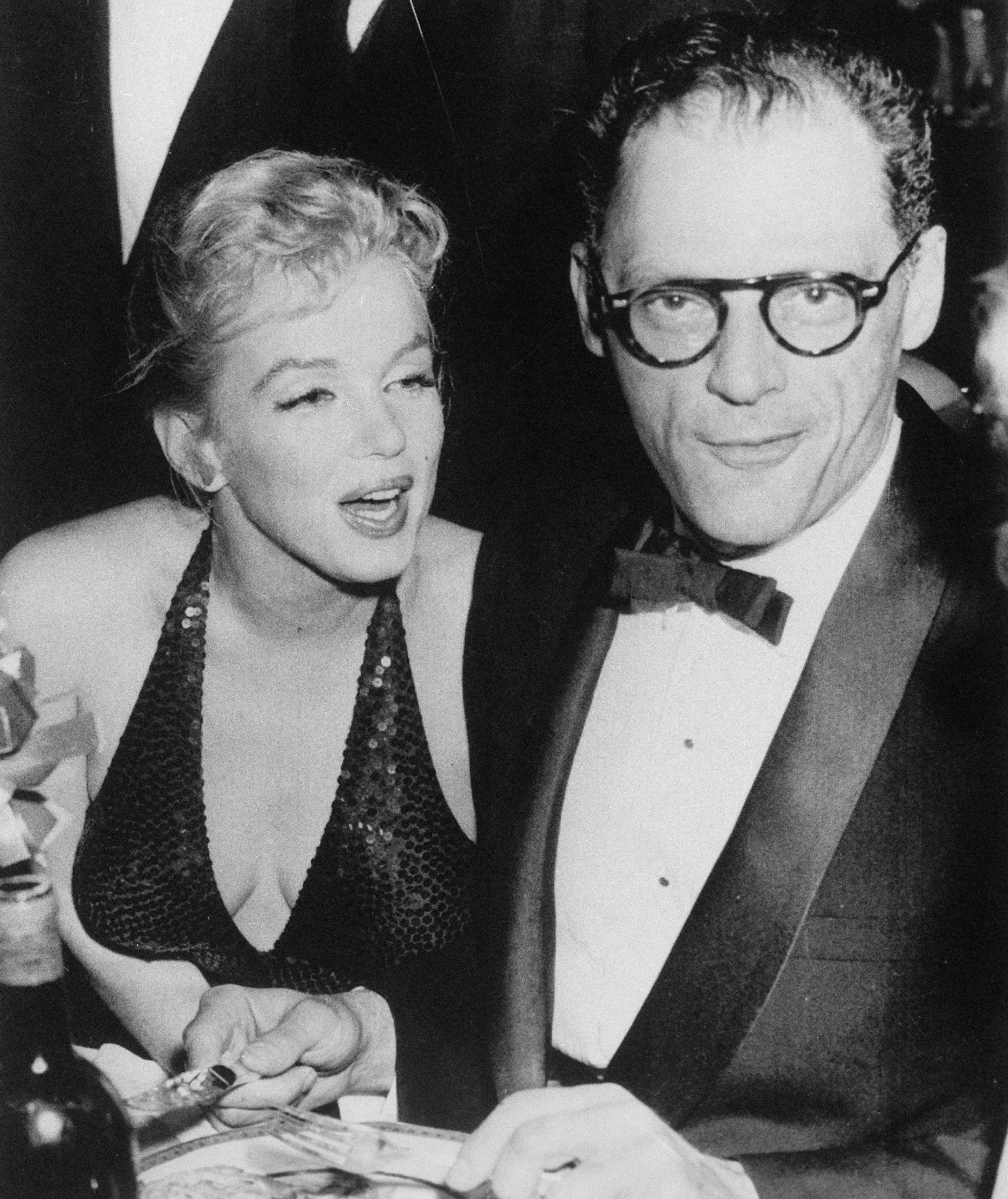 Arthur Miller y Marilyn Monroe, Nueva York, 1957.