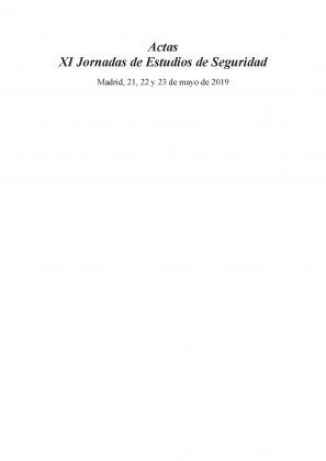 actas xi jornadas de estudios de seguridad