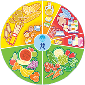 La rueda de los alimentos