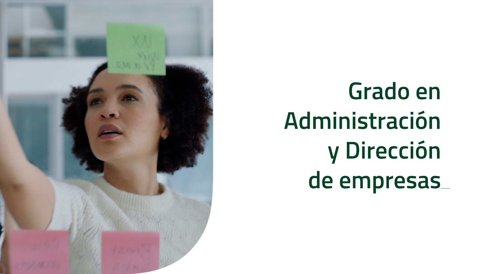 Miniatura del vídeo del GRADO EN ADMINISTRACIÓN Y DIRECCIÓN DE EMPRESAS