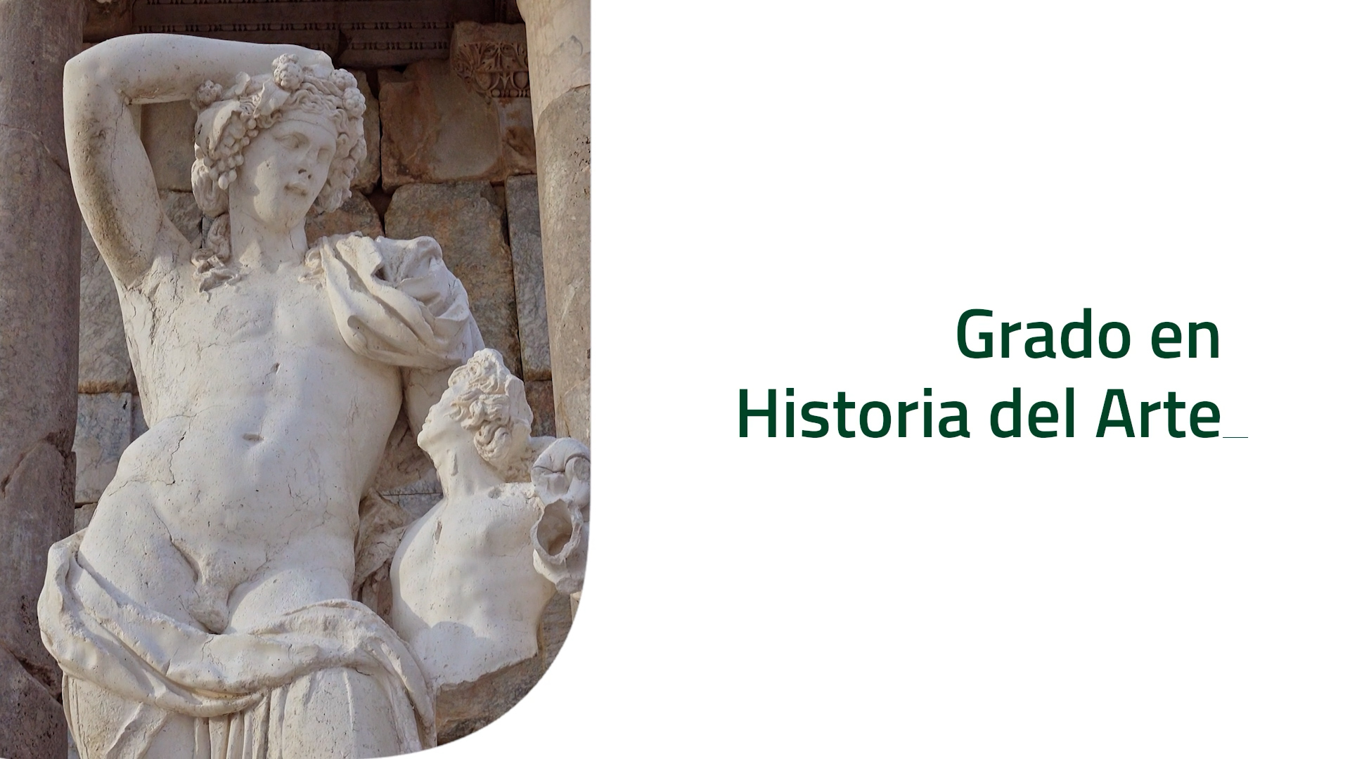 Miniatura del vídeo del GRADO EN HISTORIA DEL ARTE