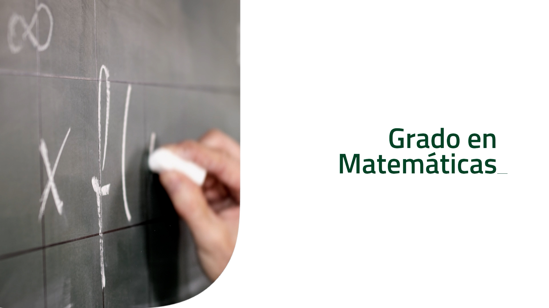 Miniatura del vídeo del GRADO EN MATEMÁTICAS