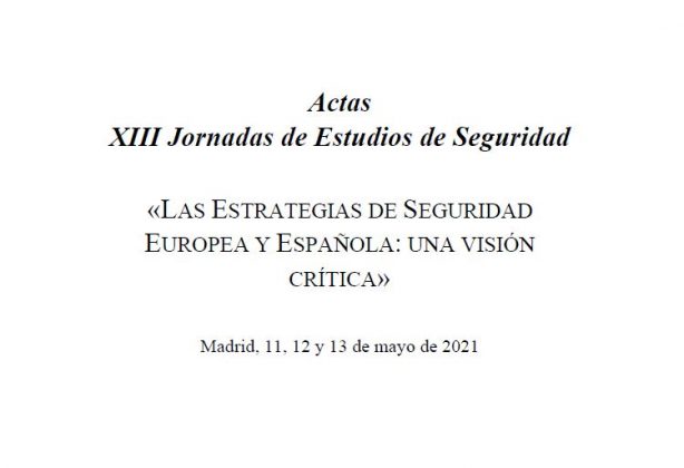 Actas XIII Jornadas de Estudios