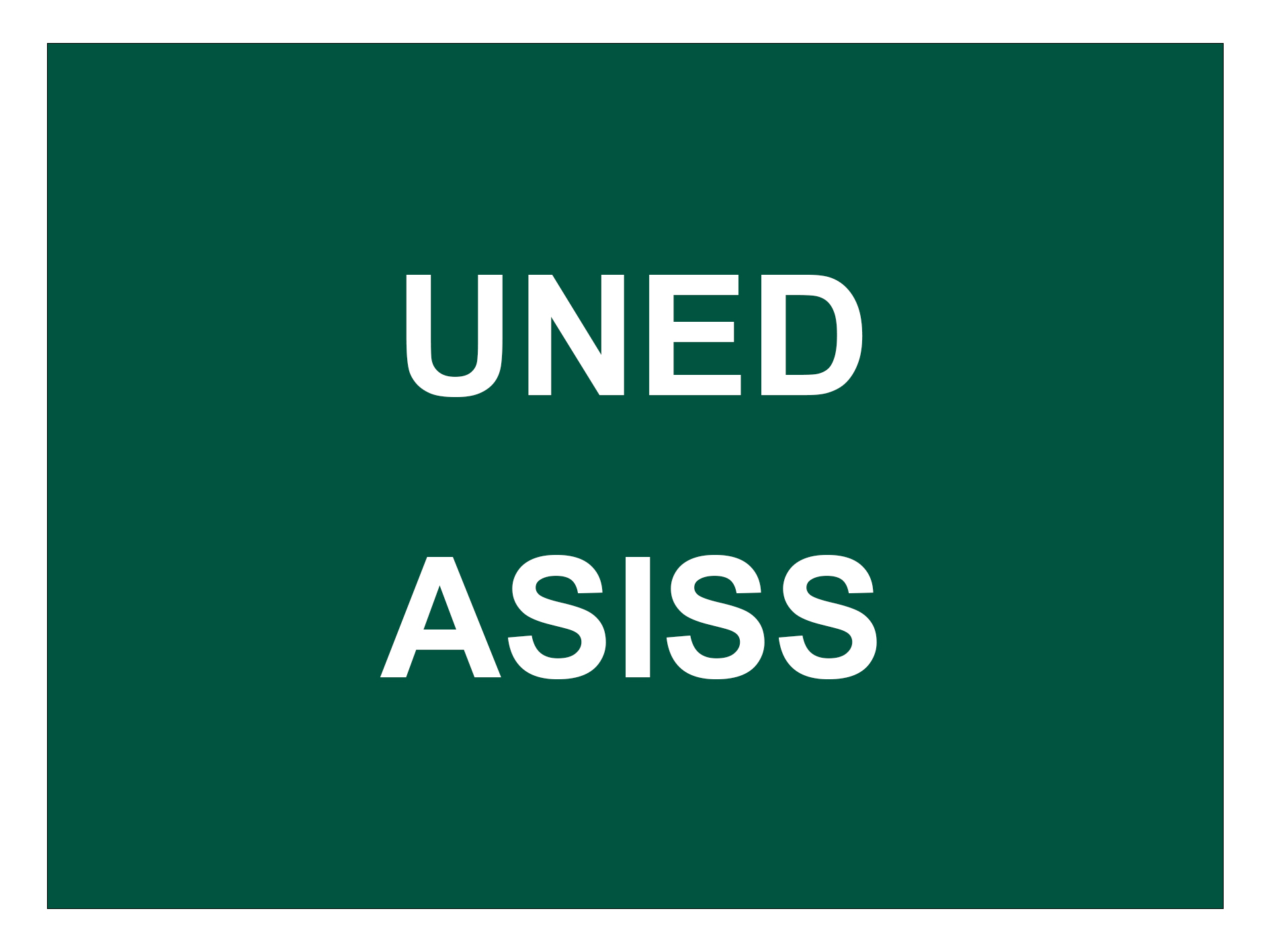 Acceso a UNED Asiss. Acess to UNED Asiss