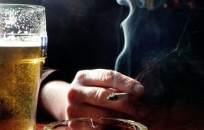 Alcohol y café