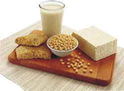 Leche y soja