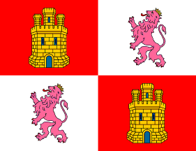 Bandera de la Comunidad de Castilla León