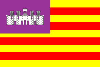 Bandera de la Comunidad autónoma de Baleares